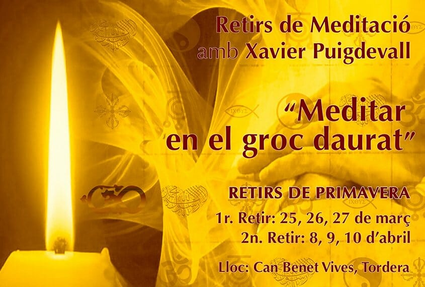 Retir “Meditar en el groc daurat”