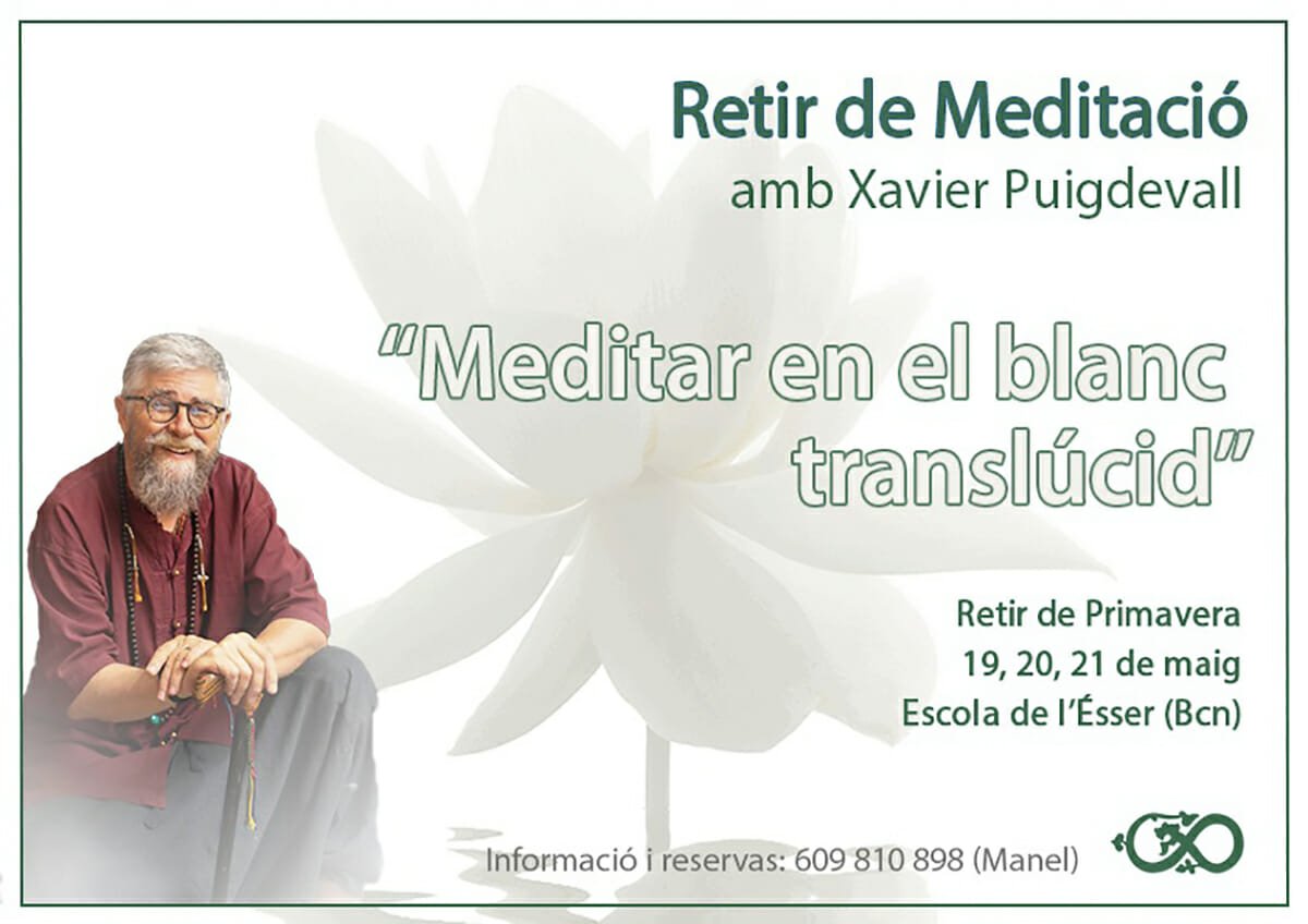 Retir “Meditar en el blanc translúcid”